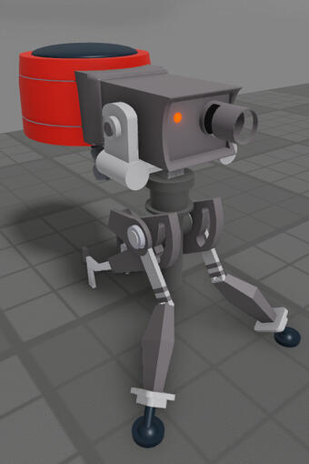 The TF2 Level one Sentry Gun